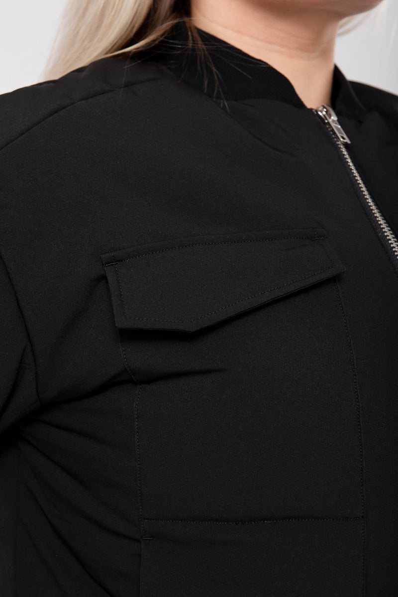 Madison svartur jakki